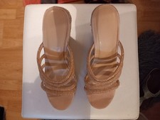 High-Heel Plateau Mules Sandaletten 41/42