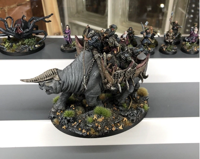 Warhammer Lotr Mesbg Gran Bestia de Gorgoroth Pro Pintado - resina/finecast Foto 2 de 4