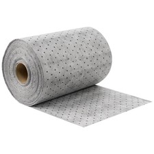 Oil Absorbent Pads Roll, Oil Absorbent Mat 15" x 50' Heavy Duty for Industrial G