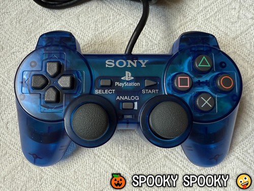 Sony PS2 Dual Shock 2 Controller Midnight Blue SCPH-10010 - sehr guter Zustand - Tracked