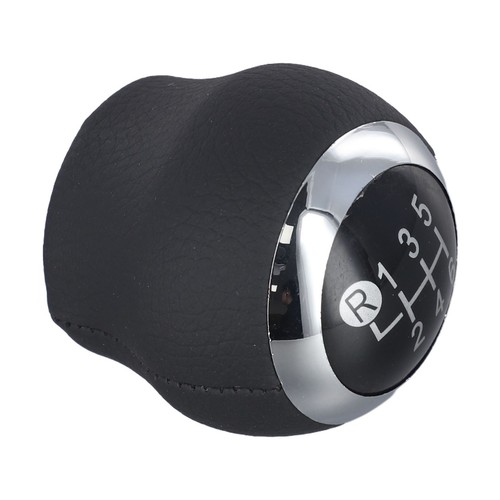 6 Speed Gear Shift Knob 6-Speed Shift Knob Easy Installation Glossy Black Finish - Picture 11 of 12