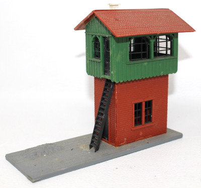 Pola H0 560 Stellwerk ''Waldheim'' 13 x 5,6 x 10,5 cm - fertig gebaut - H0 HO 1:87