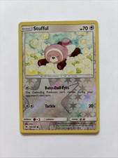 Stufful Rev Reverse Holo SM Burning Shadows Pokemon NM 110/147 Sun & Moon