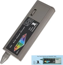 2-In-1 Diamond & Moissanite Tester Pen, Professional Real Diamonds Detector Mois