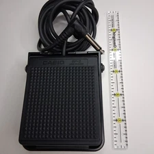 Casio SP-3 OEM Sustain Foot Pedal Keyboard Piano Damper Switch for Most 1/4" Out