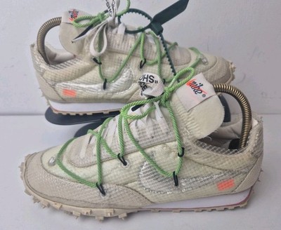 Nike x Off-White Waffle Racer SP Electric Green Herren Gr. UK 7 CD8180-100