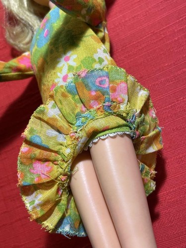 Mattel Francie #1288 In-Print Original Outfit gelbe Schuhe Vintage Barbie Set - Bild 4 von 18