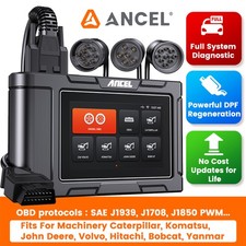 Heavy Equipment Obd Diagnostic Tool Dpf Regen Truck Scanner Machinery Scan Tool