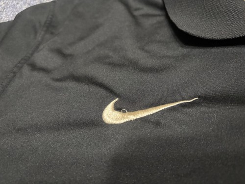 Wake Forest Demon Deacons Nike Shirt Mens XXL Black Polo Dri-Fit Performance - Picture 3 of 5
