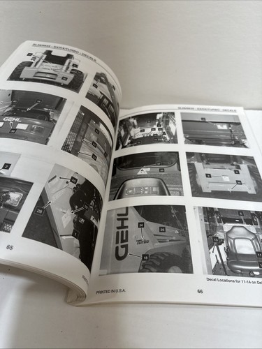 Gehl 5635/6635 Ax/Dx/Turbo Kompaktlader Serviceteile Handbuch - Bild 5 von 5