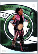 2025 Topps Universe WWE #FOB-16 Xavier Woods Foreign Objects