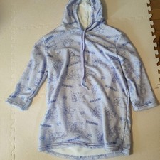 Kuromi Fluffy Pajama Purple Knee Length Hooded Size