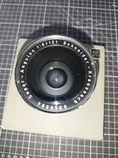 objectif 8.0 121mm schneider kreuznach SINAR sur planchette SINAR