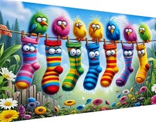 Birds Large Diamond Art Painting Kits for Adults, Full Drill Diamond Dots Painti