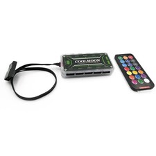RGB Fan Controller Remote Control Computer Case 12V PC Cooling Chassis Fan Hub Z