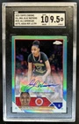 2023-24 Topps Chrome McDonald's JuJu Watkins Auto Autograph Aqua #/99 SGC 9.5/10