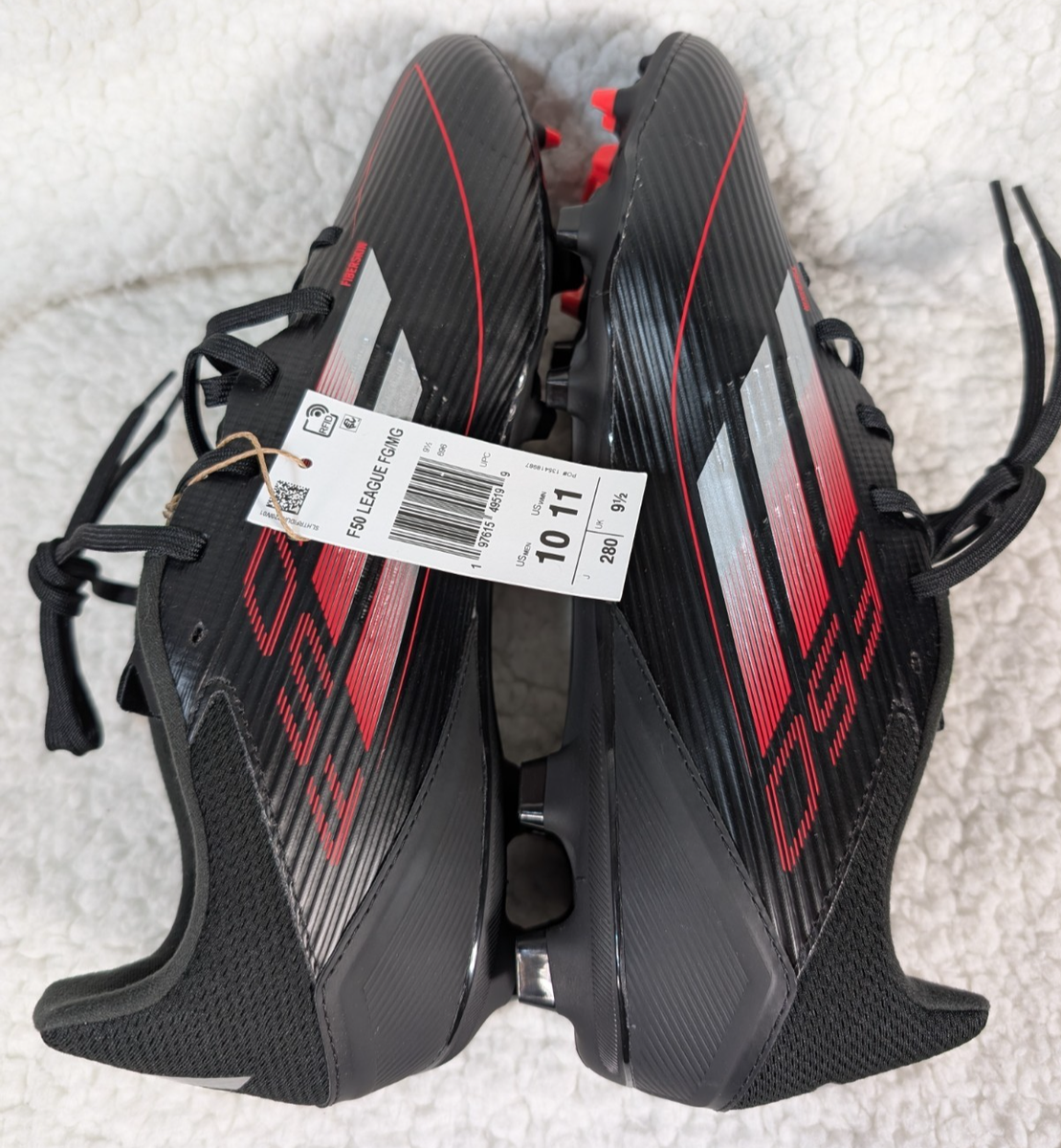 Adidas F50 League FG/MG - Stealth Victory Pack (SP25) Men's 10