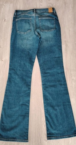 Damen Bootcut Jeans Gr 40/42 Blau - Bild 7 von 9