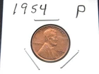 1954 (P) Lincoln Penny