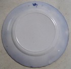 Antique “T. RATHBONE & CO.” Porcelain Dinner Plate – Flow Bue – Bell Pattern — photo 6
