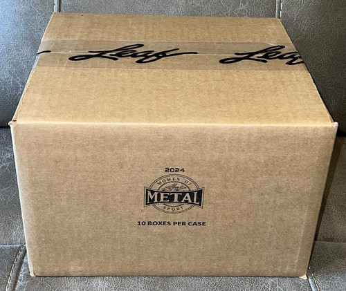2024 Leaf Metal Women of Sport Sealed Case 10 Boxes Paige Sophie Azzi Nika Autos