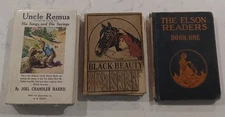 Vintage Books, 1887  Black Beauty, 1921 Uncle Remus, 1920 The Elson Readers