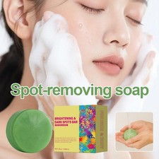 Brightening and Spot-Removing Soap, Deeply Clean Skin,  Bar- For Face Body M8R4