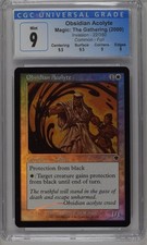 OBSIDIAN ACOLYTE Invasion Foil C CGC 9 Q++ MTG [Nostalgium]