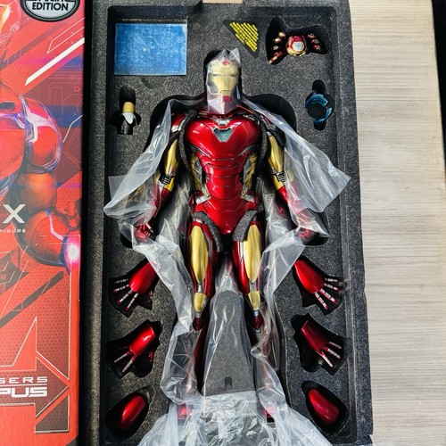IRON MAN Marvel Disney Hot Toys Mark LXXX 1/6 DieCast Figure Avengers Campus D23 - Picture 6 of 12