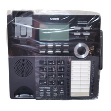 Snom M18 KLE SIP DECT 4-Line Deskset New Open Box