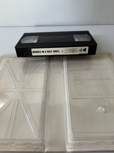 VHS Video Cassette Tapes Teenage Mutant Ninja Turtles Clamshell Tested Cowabunga - Picture 19 of 24