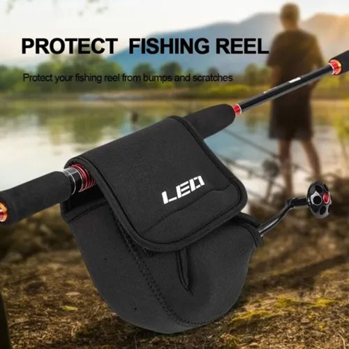 S/M/L Fishing Reel Cover Bag Baitcasting Cover Spinning Protective Case Pouch - Picture 6 of 19