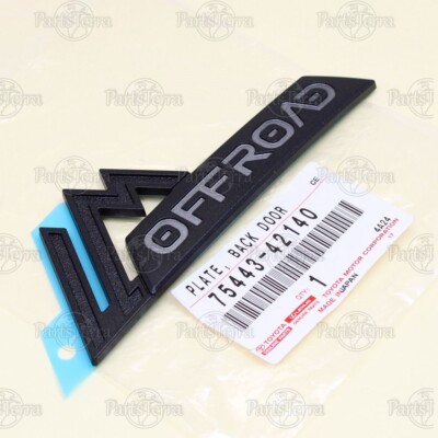 75443-42140 Genuine OEM JDM Toyota RAV4 XA50 Rear Door OFFROAD