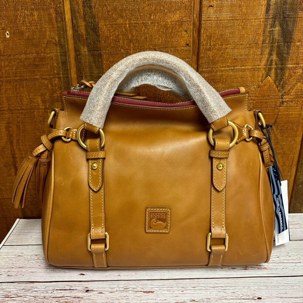 Dooney and bourke small florentine satchel hot sale