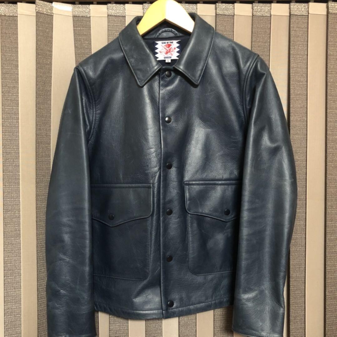 SON OF THE CHEESE A2 leather jacket 
