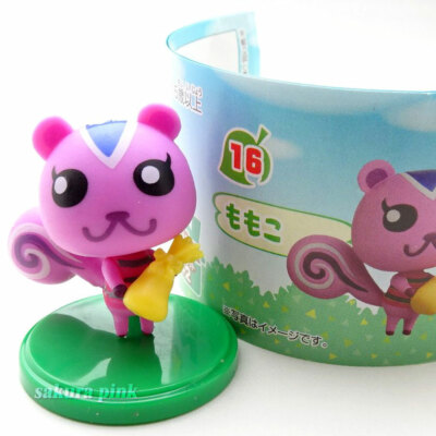 Peanut Choco Egg Mini Figure Animal Crossing Authentic Licensed Nintendo Japan