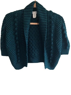 popcorn shrug cardigan