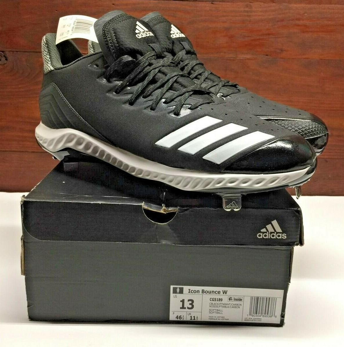 adidas women's icon bounce metal fastpitch softball cleats