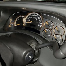 Chrome Instrument Cluster Lens Cover For Tahoe Suburban Sierra Silverado 03-2007 gallery