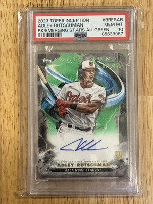 Topps Inception Adley Rutschman auto サイン