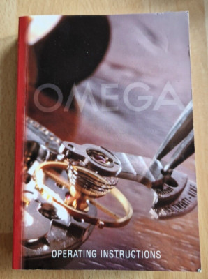 Genuine Omega Operating Instructions Booklet 1/8 | eBay UK
