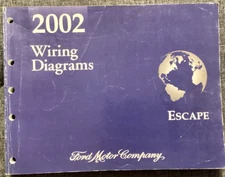 2002 FORD ESCAPE  WIRING DIAGRAMS