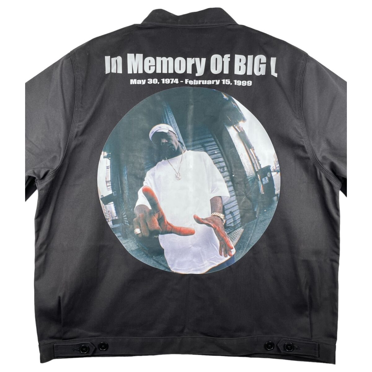 Size XL - PLEASURES x Dickies Big L Flamboyant Eisenhower Size XL - PLEASURES x Dickies Big L Flamboyant Eisenhower