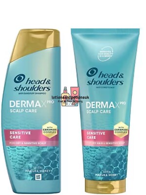 Head & and Shoulders DermaXPro Derma X Pro SENSITIVE CARE Shampoo & Conditioner