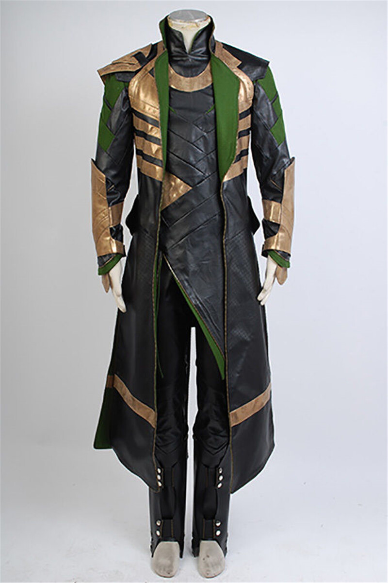 The Avengers Thor Loki Cosplay Costume Adult Size Cos Suits Outfit