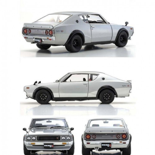 Kyosho 1/18 Skyline 2000 GT-R (KPGC110) Silver Brand new | eBay