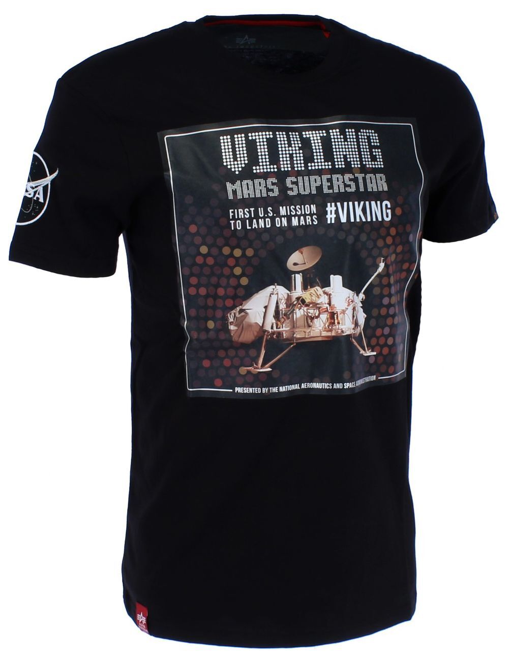 ALPHA INDUSTRIES VIKING SUPERSTAR T Herren T-Shirt MARS 2020 MISSION 6990₽