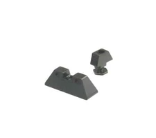 Narrow Style Front & Rear Sight Fits Glock G43 G43X and G42, Aluminum Black