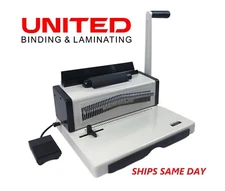 Tamerica Optimus 46i Coil Binding Machine with Electric Coil Inserter BRAND NEW