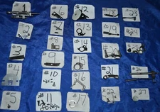 SINGER 476 STYLIST SEWING MACHINE USED PARTS GOOD CONDITION PICK YOUR PARTS